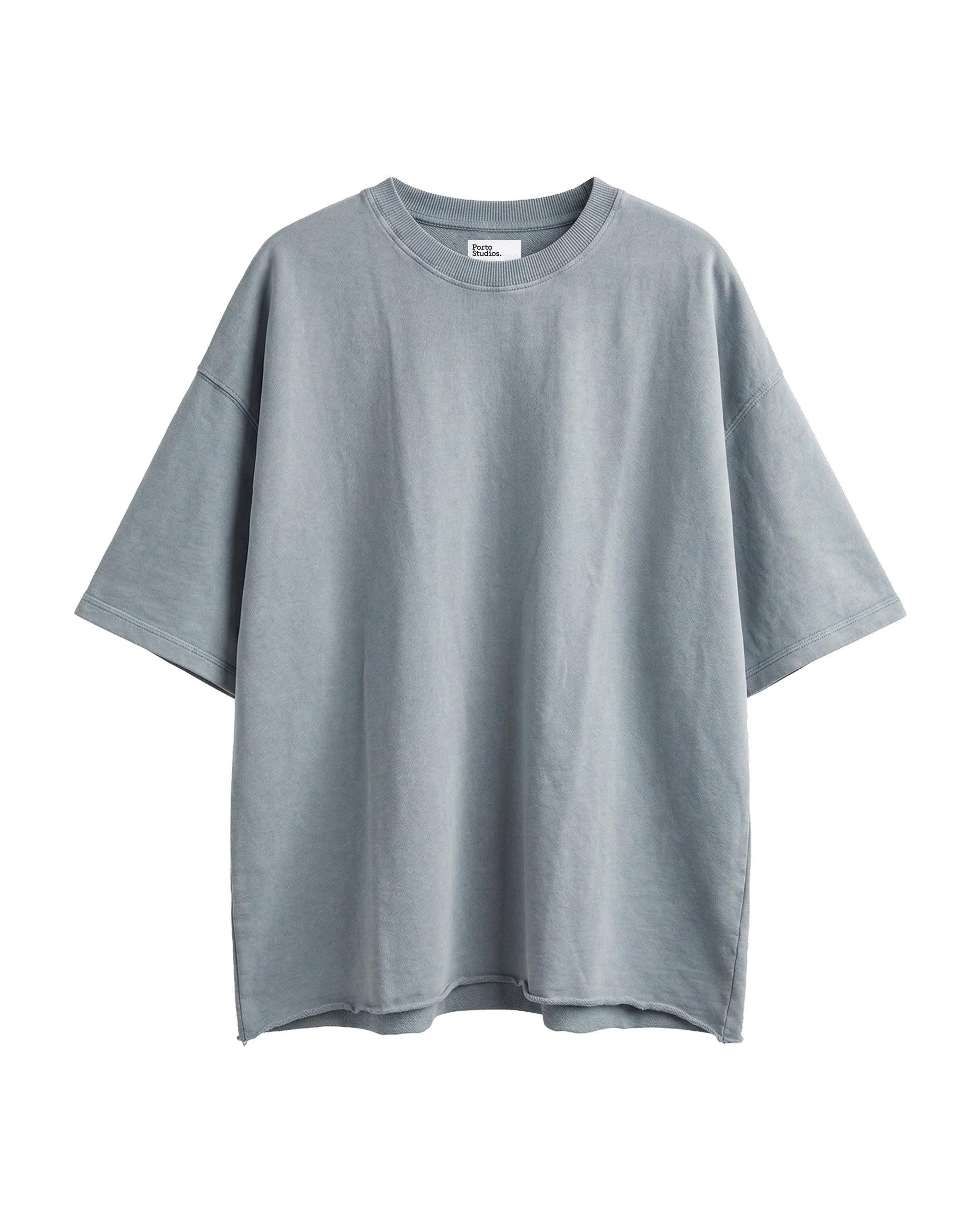 Washed Fade Oversized T-shirt • Light Blue