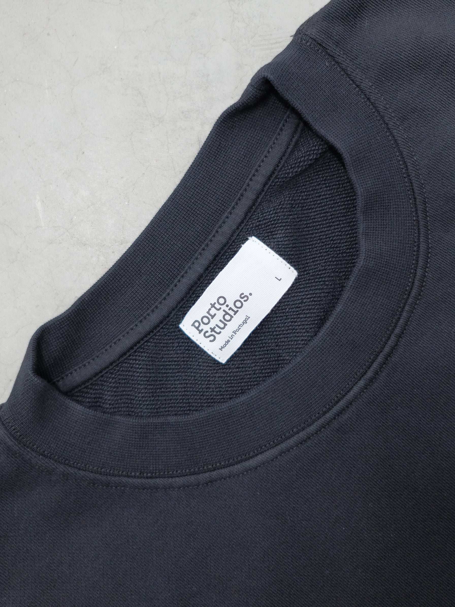 Oversized 320 T-shirt • Black