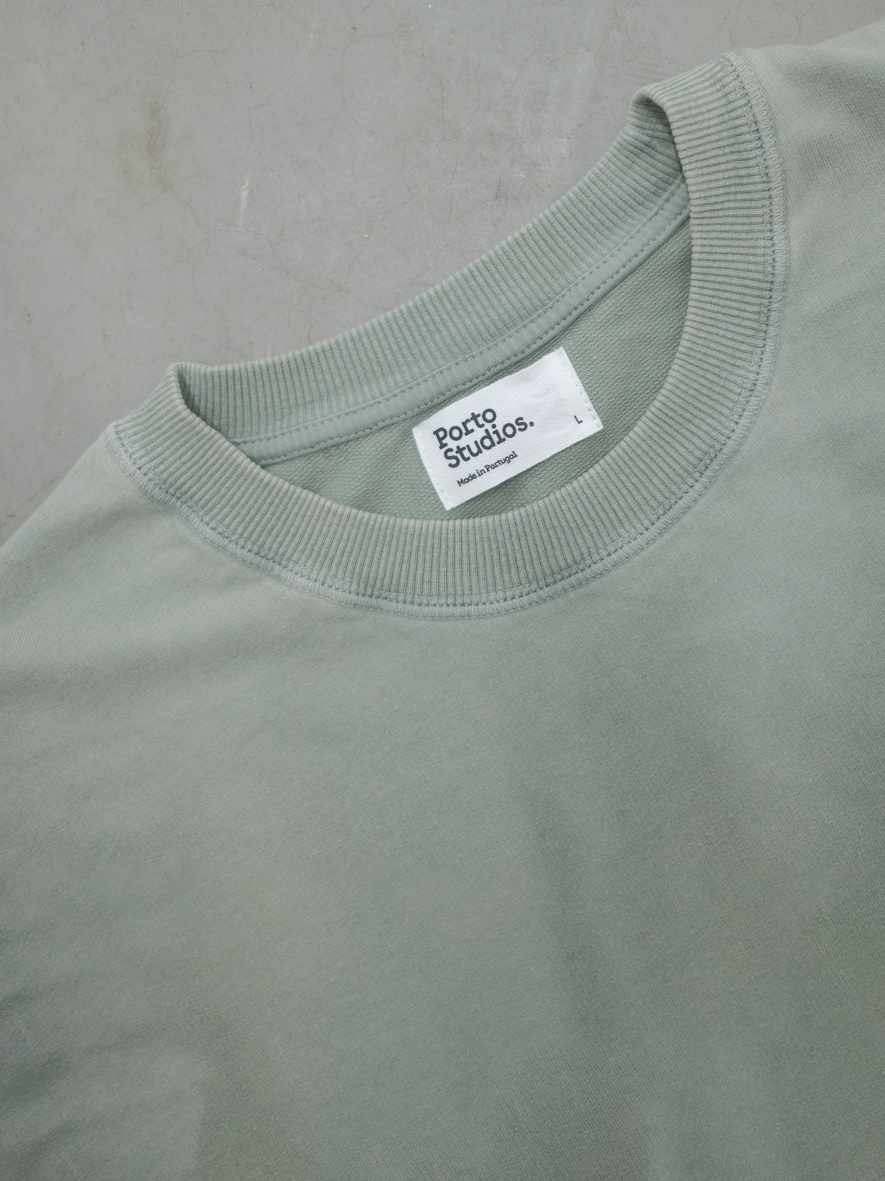 Washed Fade Oversized T-shirt • Green