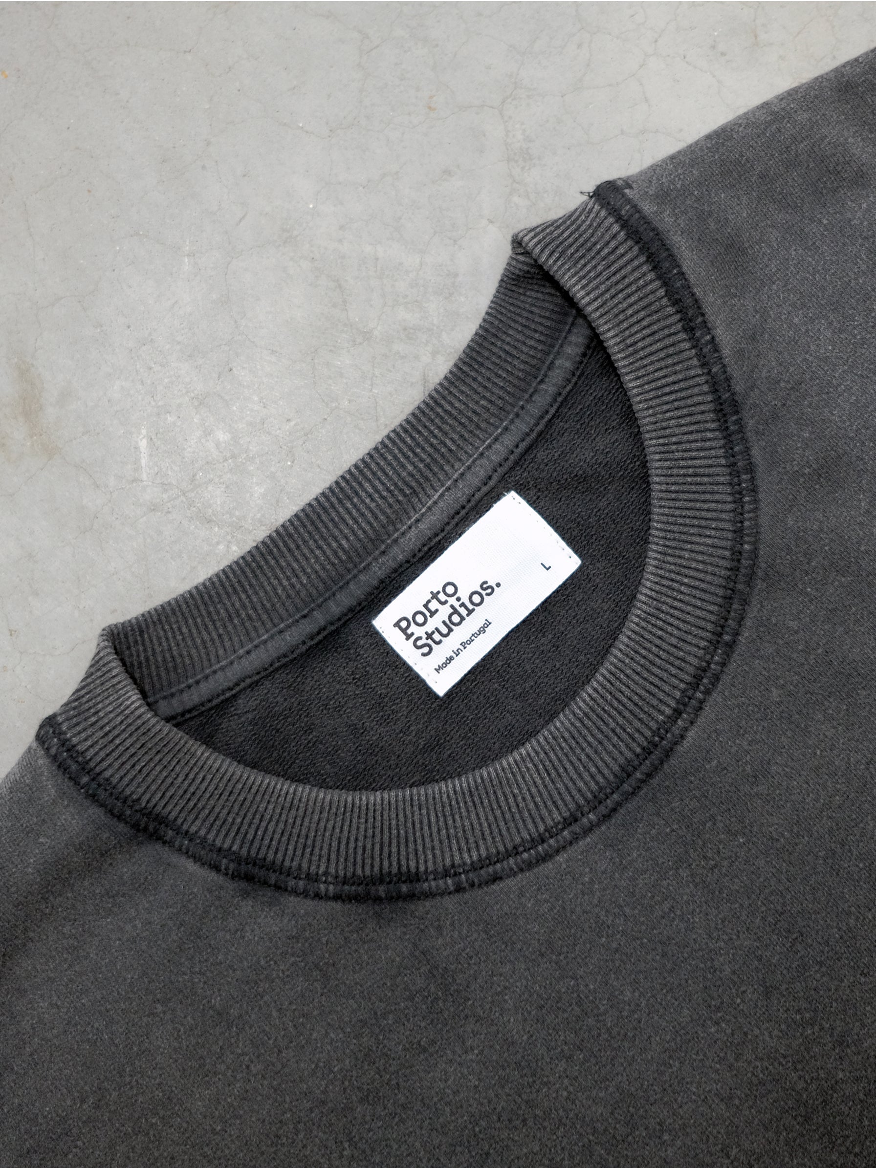 Washed Fade Oversized T-shirt • Grey