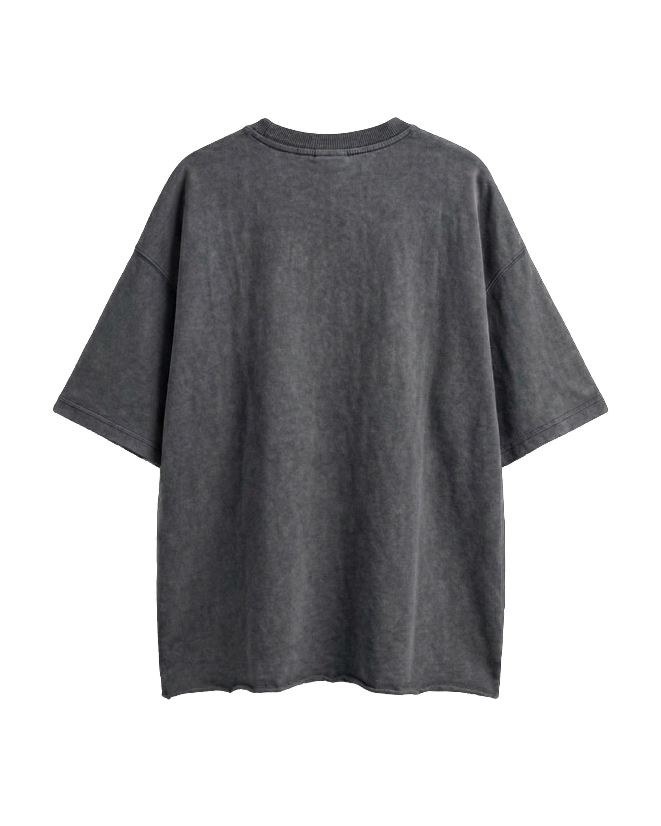 Washed Fade Oversized T-shirt • Grey – Porto Studios